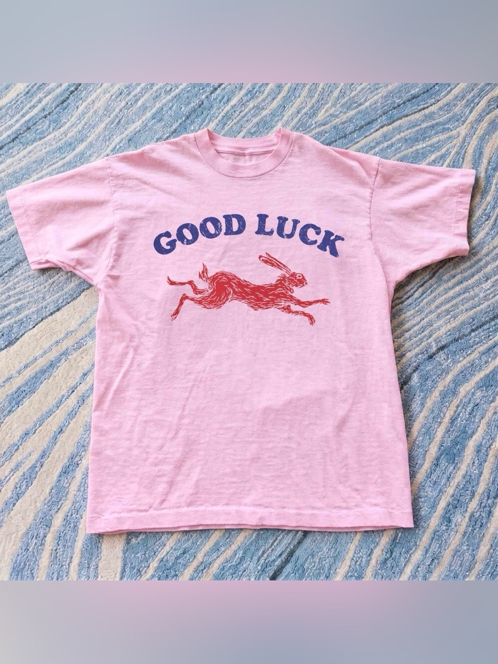 Good Luck Pink Graphic Tee